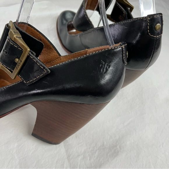 💢SOLD💢 Frye Andrea Mary Jane in Black Size 7.5 - Picture 7 of 14
